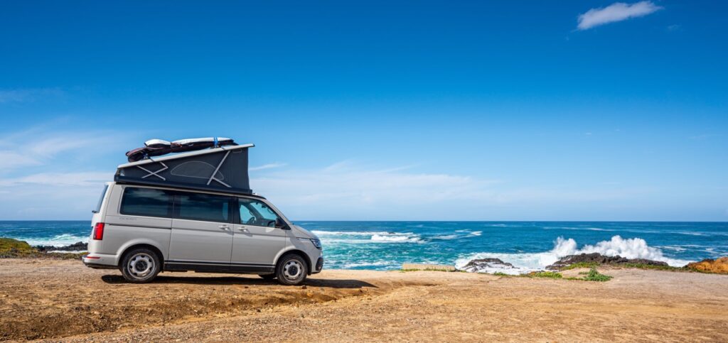 Volkswagen T6.1 camper bij Achterkamp campers.